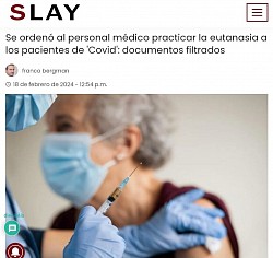 Se ordenó al personal médico practicar la eutanasia a los pacientes de 'Covid': documentos filtrados.